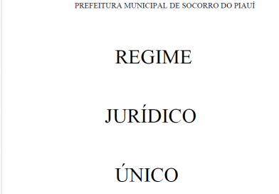 REGIME JURIDICO UNICO